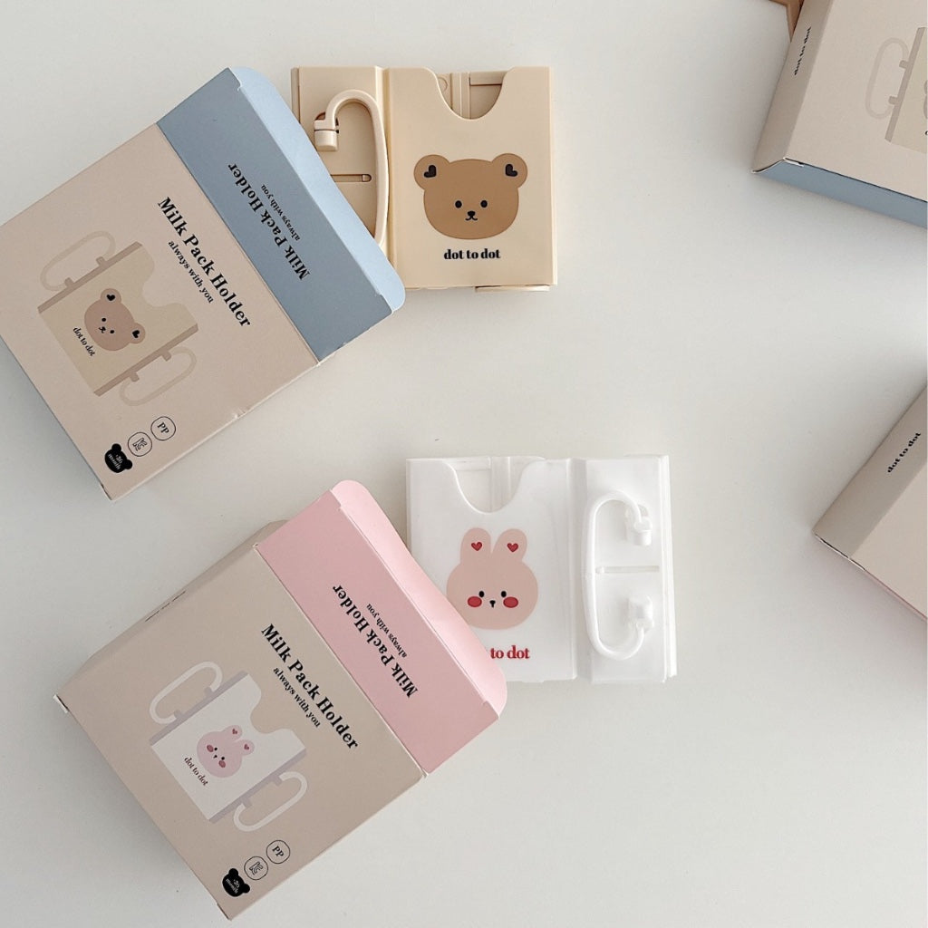 Carton Milk Kids Packet Drinks Holder