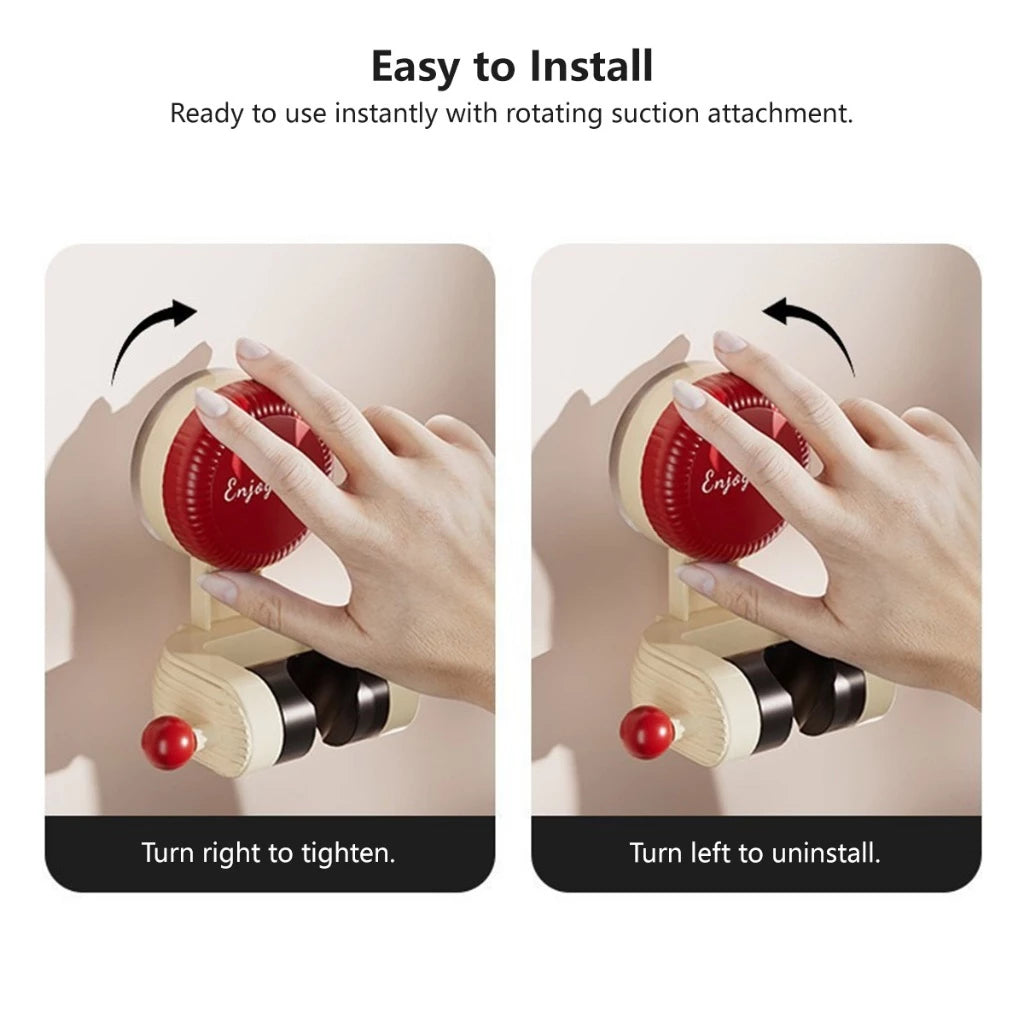 Showerhead Adjustable Holder Wall Suction