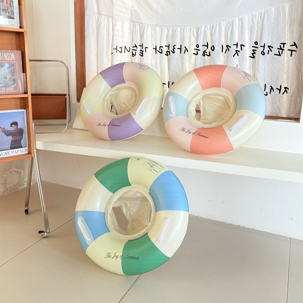 Joy Stripe Baby Float with Seat Handles
