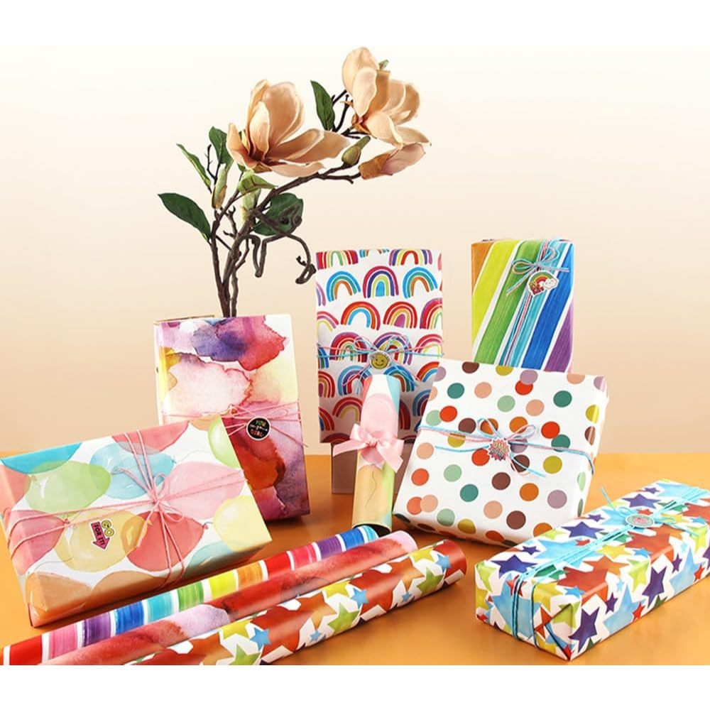 Gift Wrapping Paper for Children Birthday Kids Party Goodie Bag Toy Gifts 50x70cm