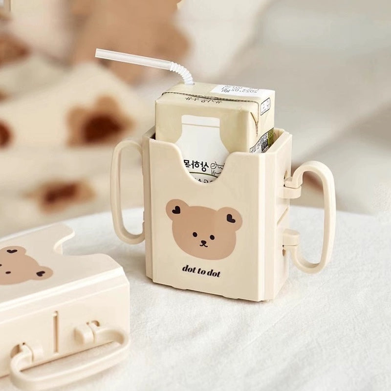 Carton Milk Kids Packet Drinks Holder