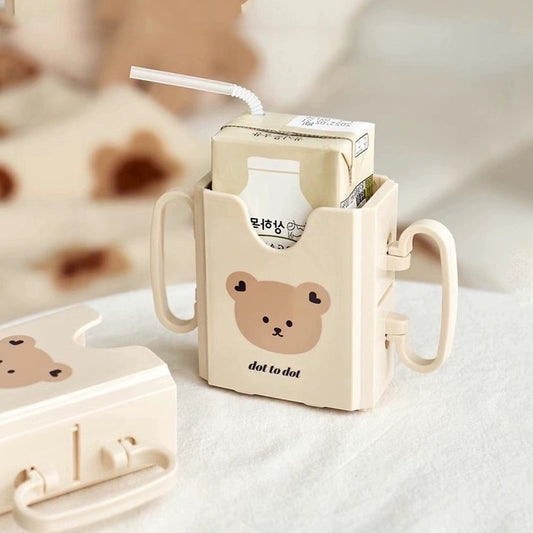 Carton Milk Kids Packet Drinks Holder