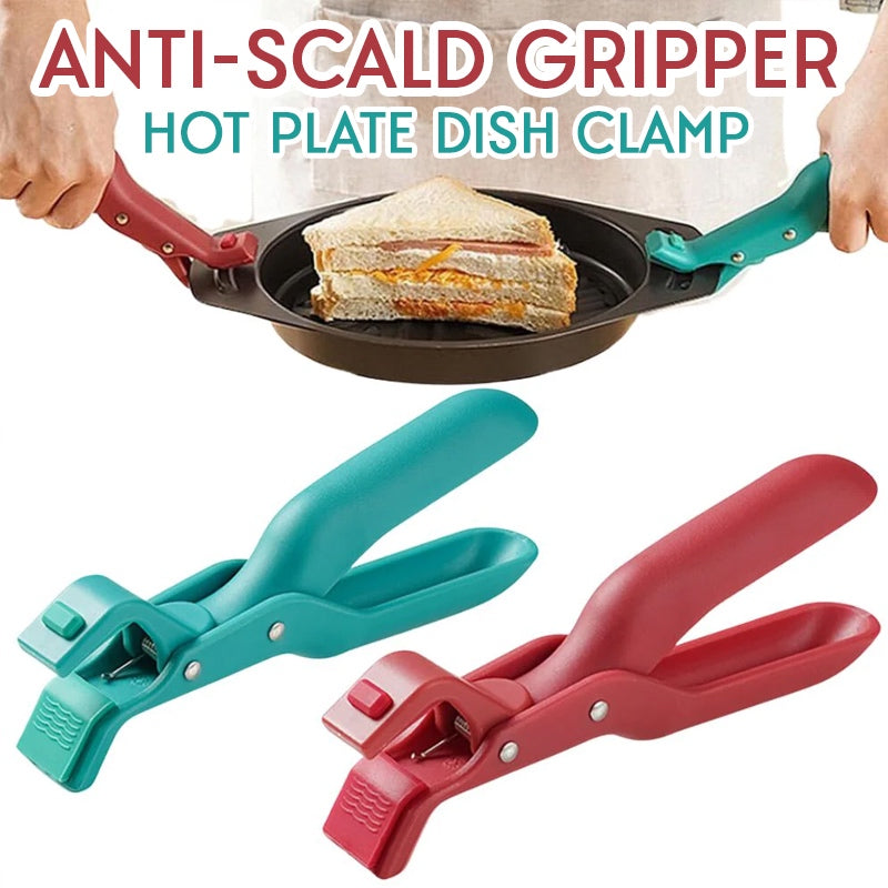 Hot Plate Dish Clamp Clip Anti-Scald Bowl Gripper
