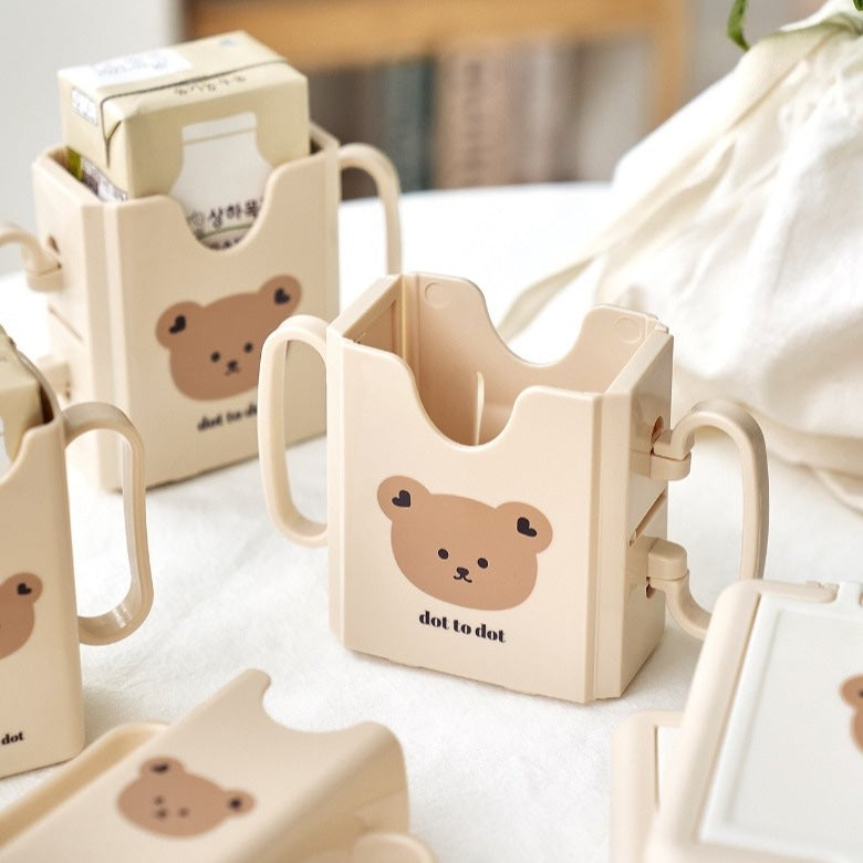 Carton Milk Kids Packet Drinks Holder