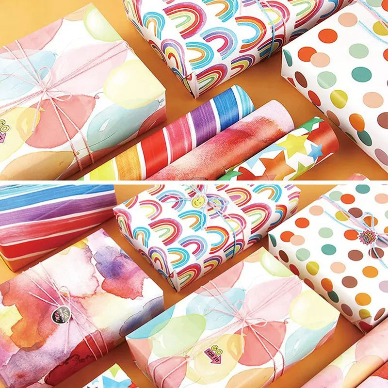 Gift Wrapping Paper for Children Birthday Kids Party Goodie Bag Toy Gifts 50x70cm