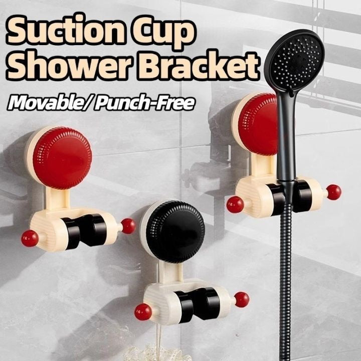 Showerhead Adjustable Holder Wall Suction