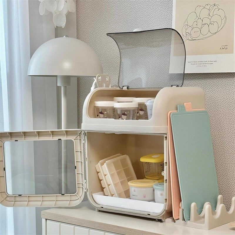 Baby Food Containers Storage Cabinet