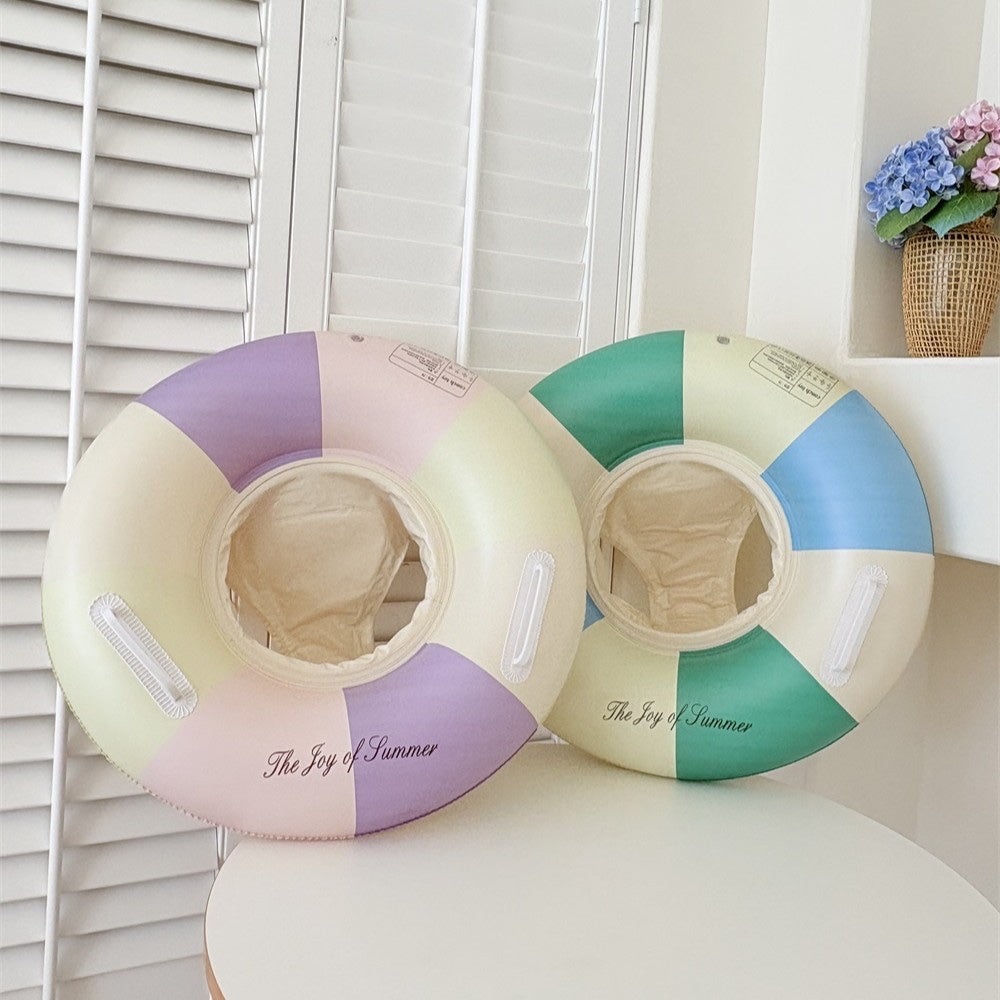Joy Stripe Baby Float with Seat Handles