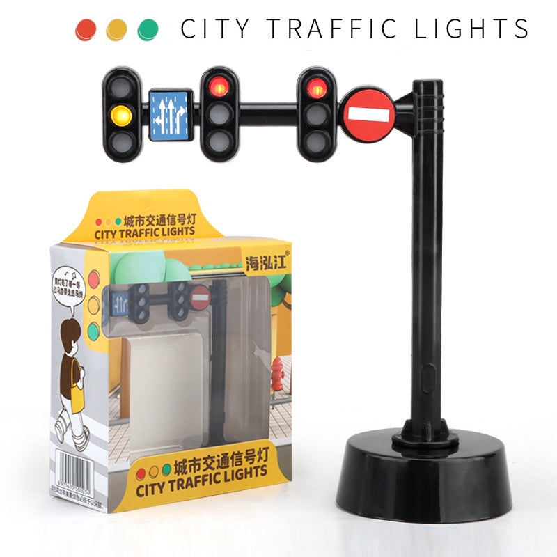 City Traffic Lights with Sound