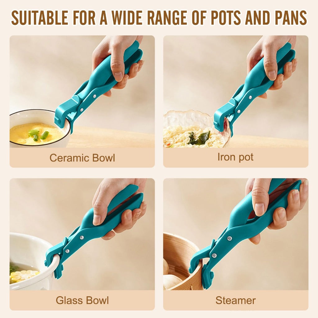 Hot Plate Dish Clamp Clip Anti-Scald Bowl Gripper