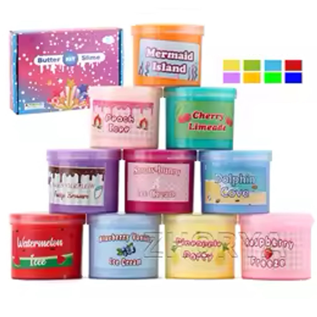 10pc Mini Butter Slime