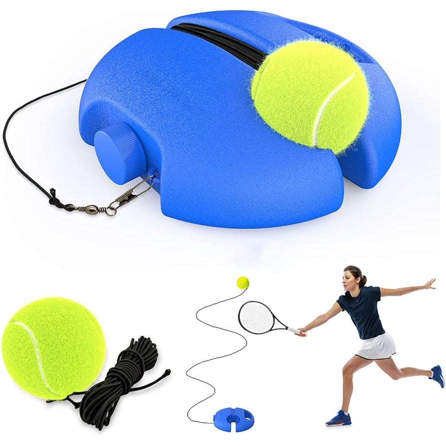 Tennis Racket Trainer Rebound Ball with String Balls Kids Adult Set