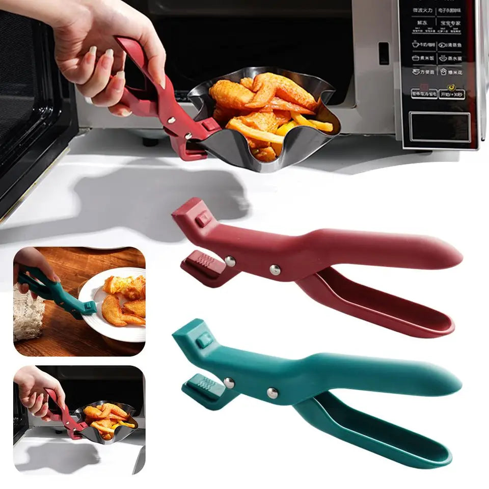 Hot Plate Dish Clamp Clip Anti-Scald Bowl Gripper