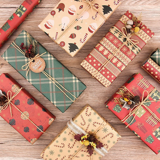 Christmas Xmas Exchange Gifts Wrapping Paper