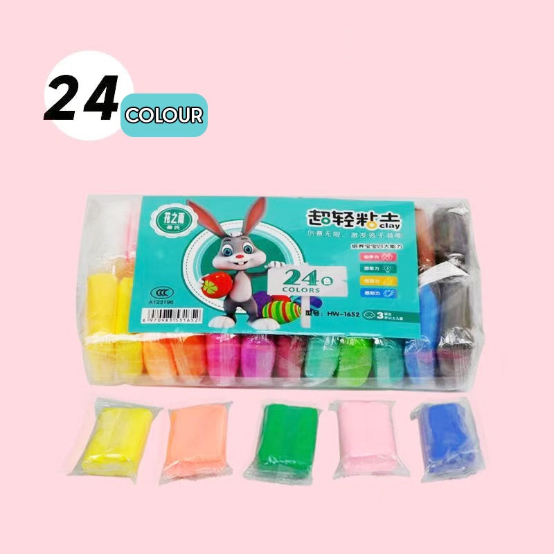 Light Air Dry Clay Soft Modelling Polymer Clay Toys