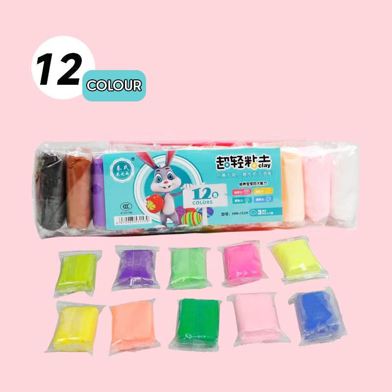 Light Air Dry Clay Soft Modelling Polymer Clay Toys