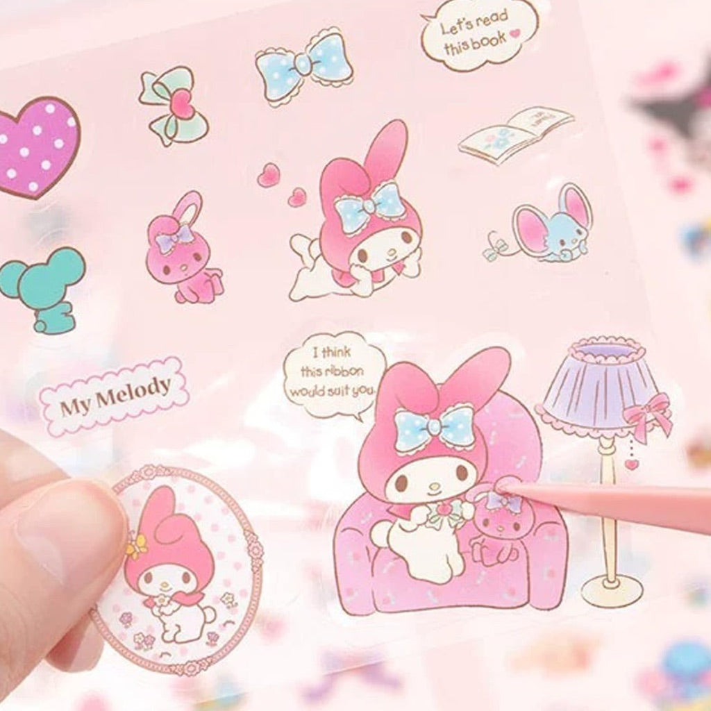 Sanrio Star Party 100pc Sticker DIY Arts Crafts Decorative Stickers