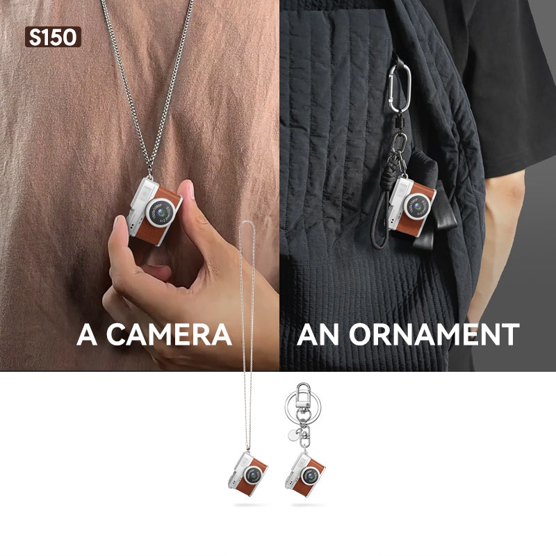 Mini Retro Camera 1080P Portable Small Retro Recording Camera