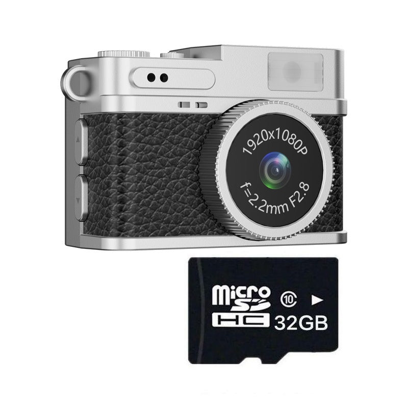 Mini Retro Camera 1080P Portable Small Retro Recording Camera