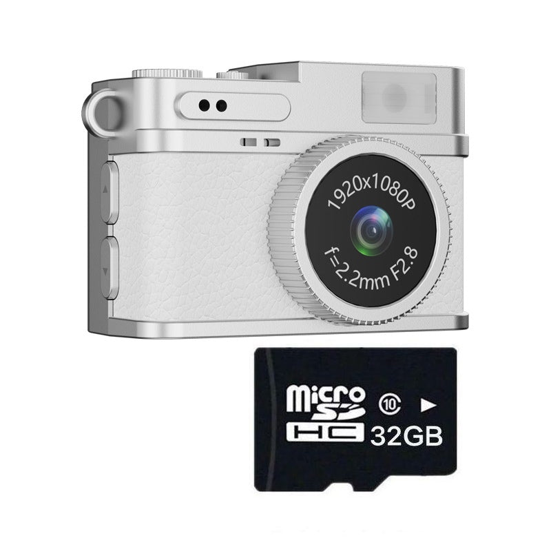 Mini Retro Camera 1080P Portable Small Retro Recording Camera