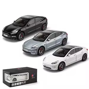 Tesla Model Y 1:24 Pull BackToy Car with Lights and Music