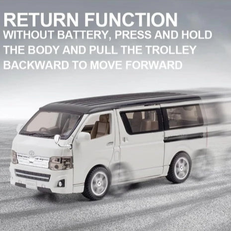 Toyota Hiace MPV Van 1:32 Alloy Diecast Car
