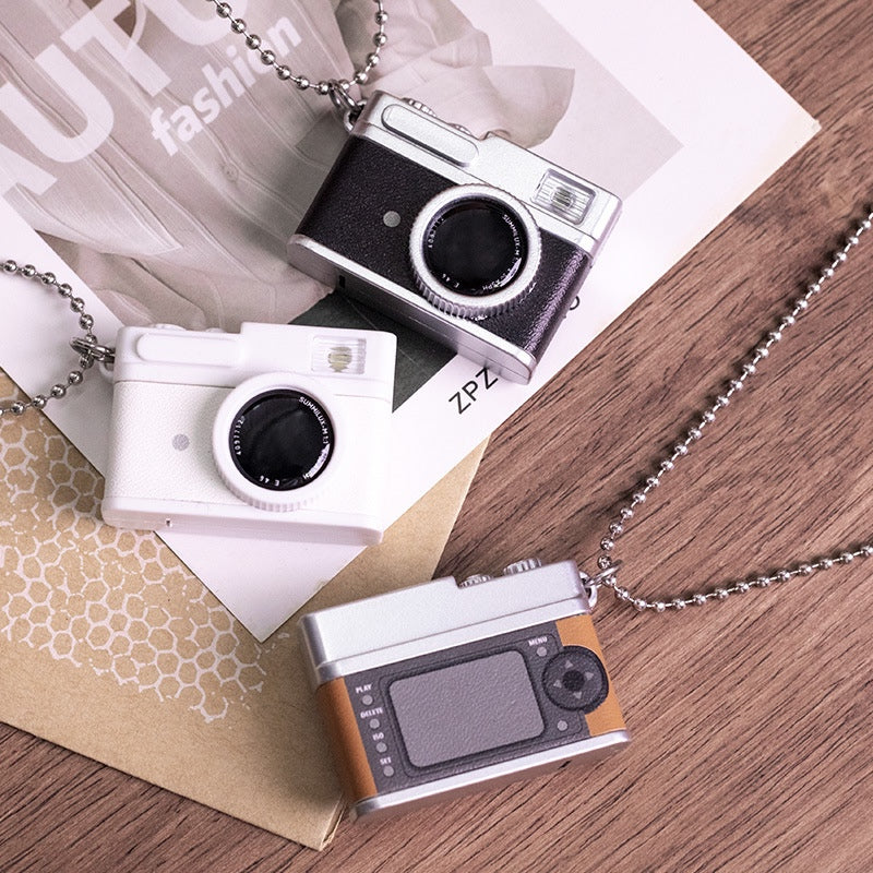 Mini Vintage Camera Keychain