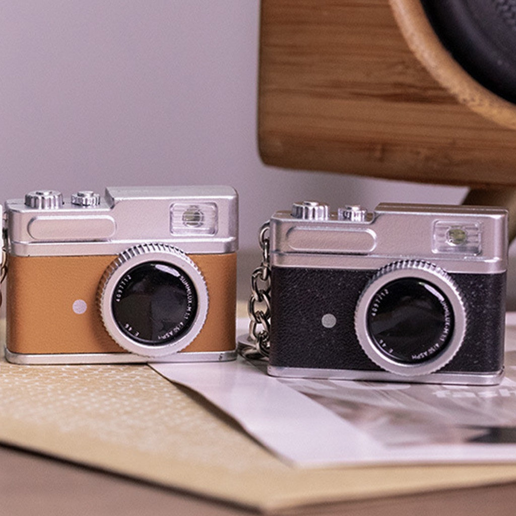 Mini Vintage Camera Keychain
