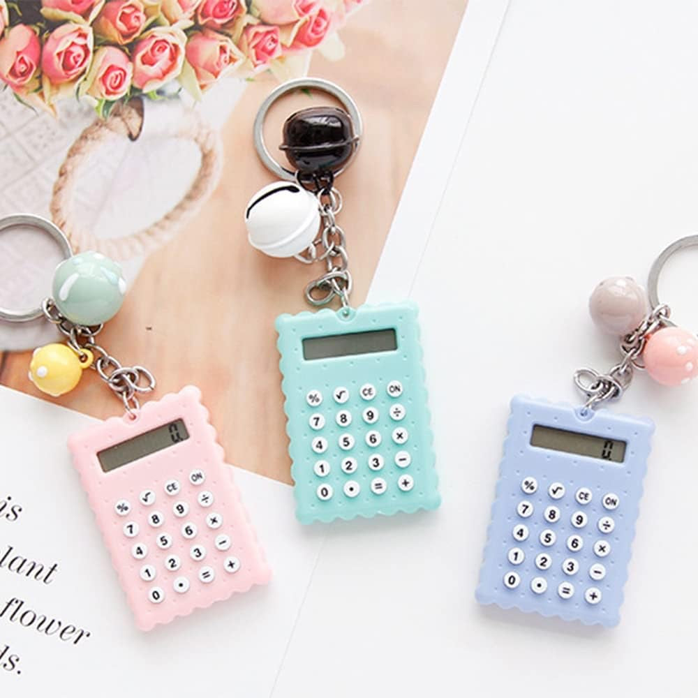 Calculator Keychain Stationery Gifts Toys