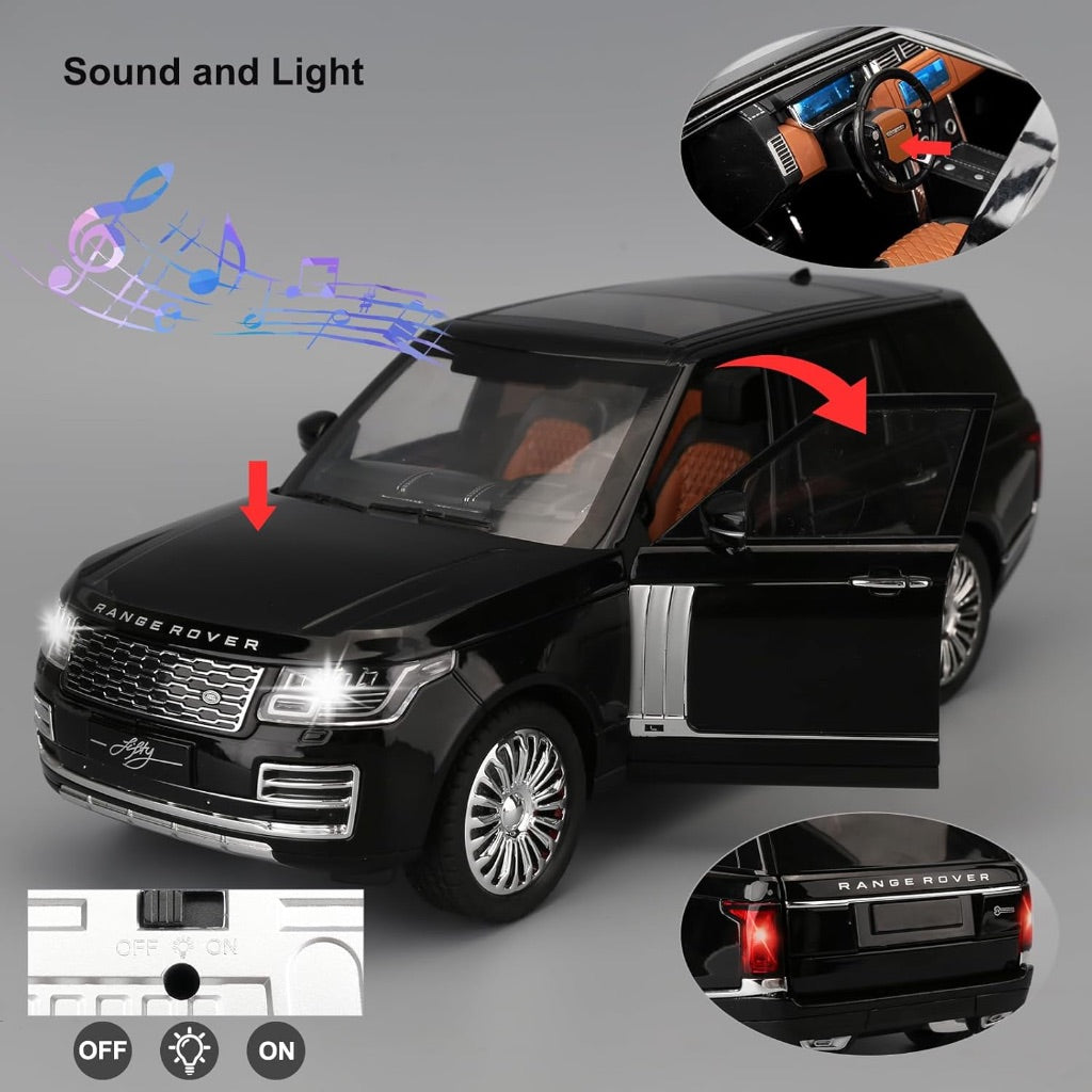 Range Rover Sports Car 1:18 Pullback Vehicle Toy Car