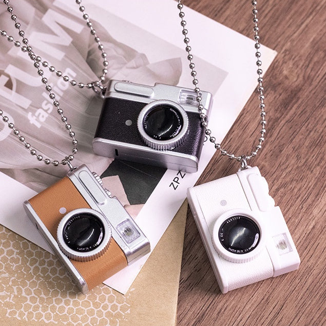 Mini Vintage Camera Keychain
