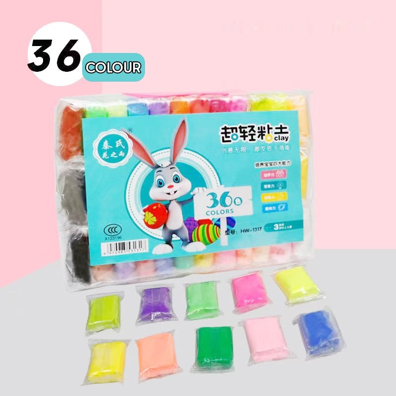 Light Air Dry Clay Soft Modelling Polymer Clay Toys