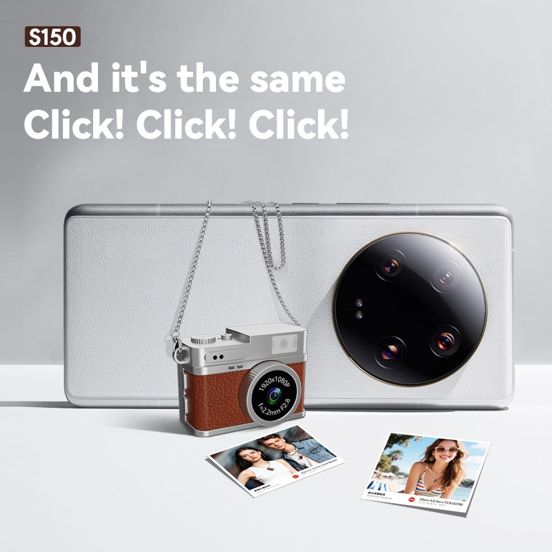 Mini Retro Camera 1080P Portable Small Retro Recording Camera