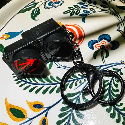 Traffic Light Keychain
