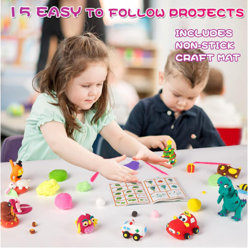 Light Air Dry Clay Soft Modelling Polymer Clay Toys