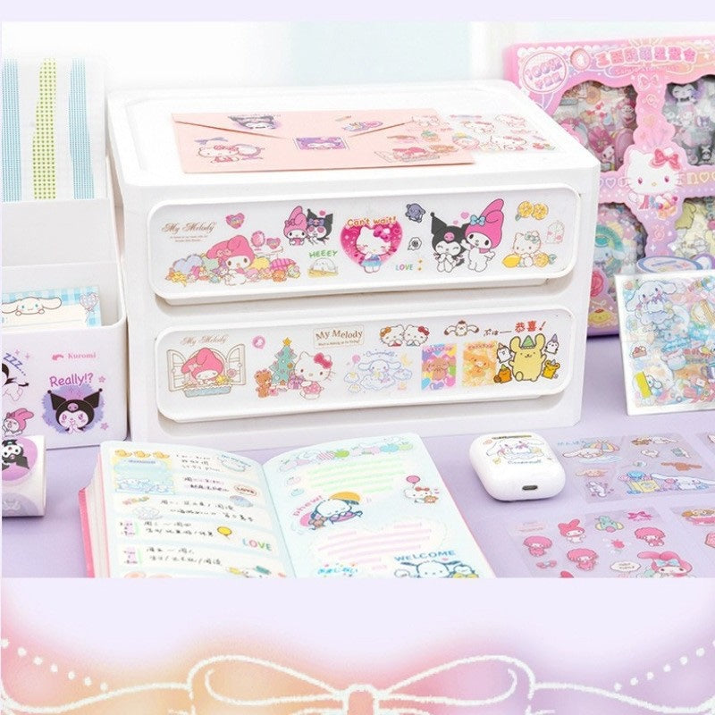 Sanrio Star Party 100pc Sticker DIY Arts Crafts Decorative Stickers