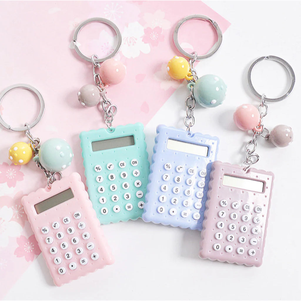 Calculator Keychain Stationery Gifts Toys
