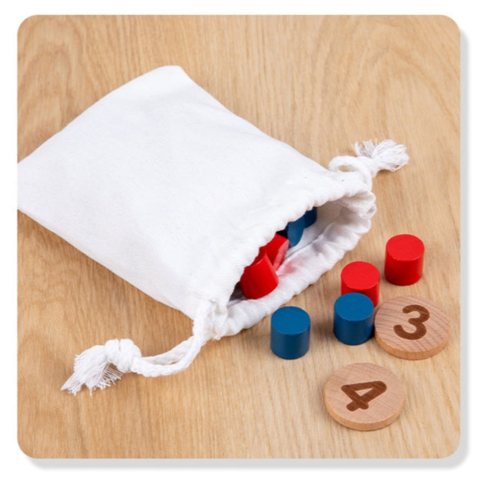 Ten Frame Unit Plus Montessori Math Wooden Toy