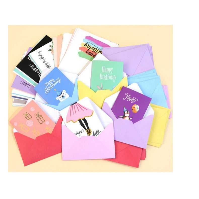 Unique Happy Birthday Cards With Envelopes Stickers Greeting Cards Gifts