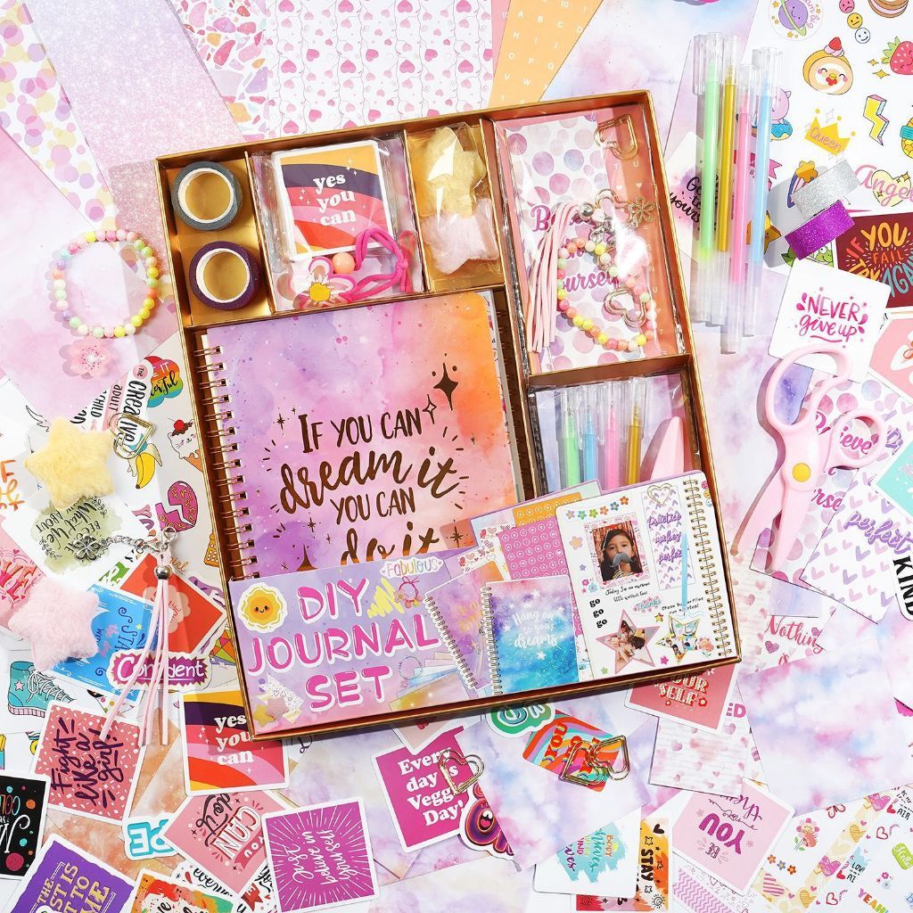 Dream It You Can Do It DIY Journal Kit Girls Birthday Gifts