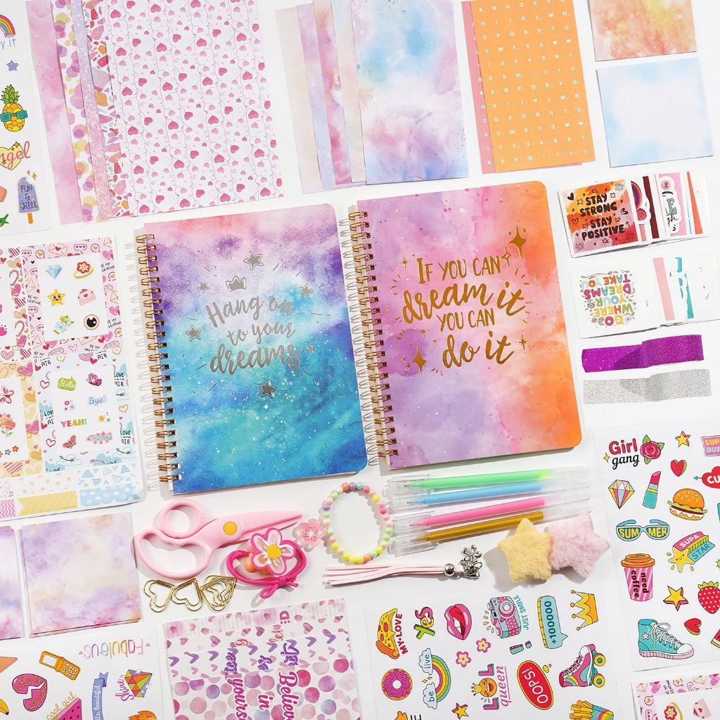 Dream It You Can Do It DIY Journal Kit Girls Birthday Gifts