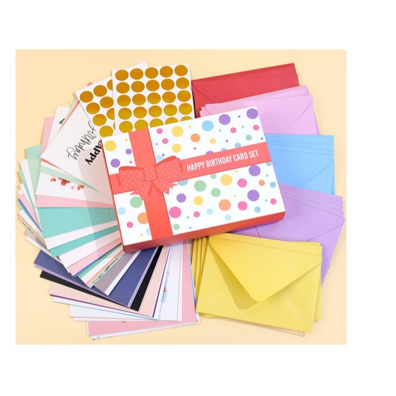 Unique Happy Birthday Cards With Envelopes Stickers Greeting Cards Gifts