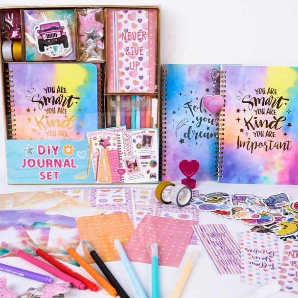 DIY Journal Set Teen Girls Kids Diary Notebook