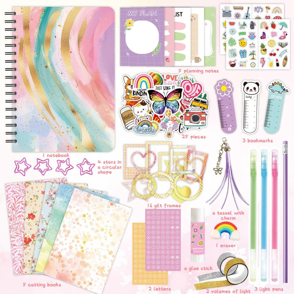 Create Your Own DIY Scrapbook Journal Set