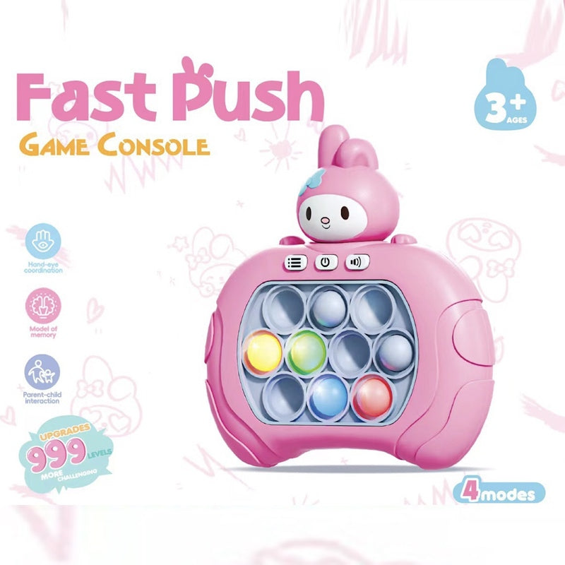 Fast Push Bubbles Pop It Stress Relief Toy