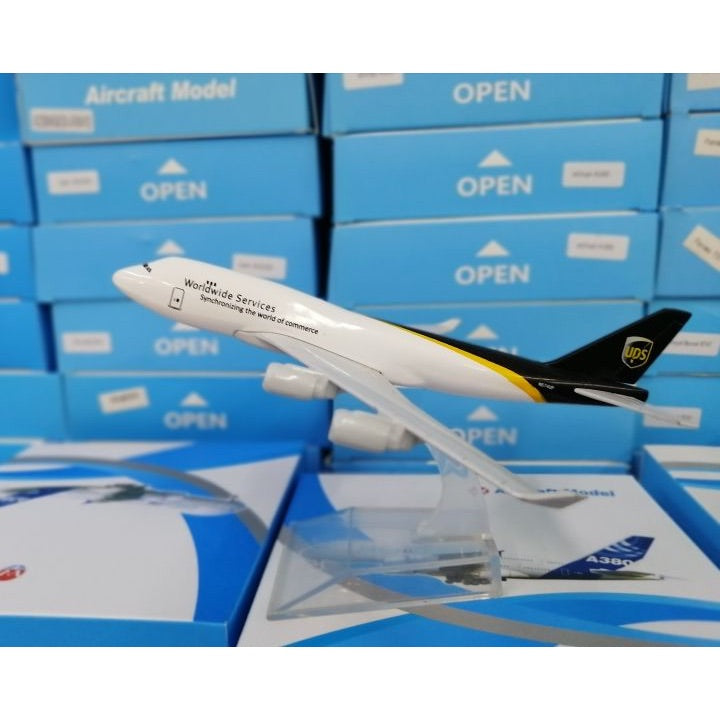UPS B747 Model Aircraft Metal Diecast Alloy Plane