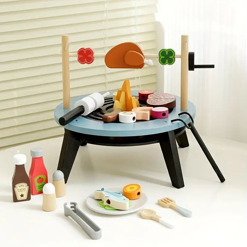 UMU BBQ Firepit Grill Pretend Play Toy