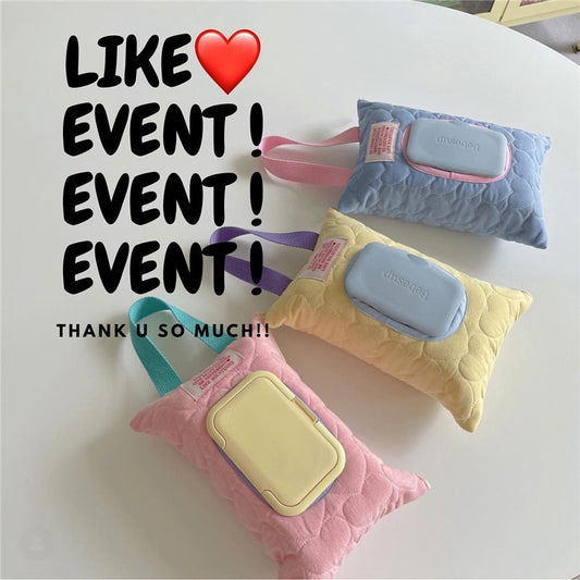 Wet Tissue Pouch Baby Stroller Wipes Holder