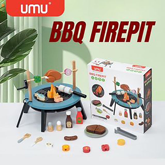 UMU BBQ Firepit Grill Pretend Play Toy