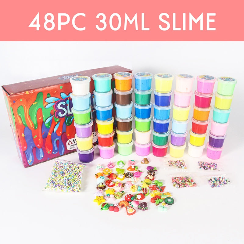 48pc Mini Butter Clay Slime 30ml
